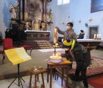 Mit allen Sinnen Lesung und Evangelium erfahren
