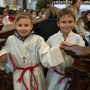 Ministrant*innentag am 25. Mai 2019 in St. Florian. Mehr als 1000 Minis treffen sich mit ihren Begleitpersonen im Stift St. Florian um miteinander zu feiern, andere MinistrantInnen kennen zu lernen und einen spannenden Tag miteinander zu verbringen.