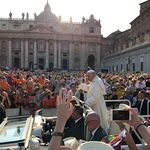 Live beim Papst im Rahmen der Mini Wallfahrt 2018
