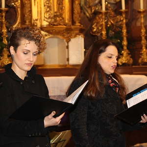 Martha Hirschmann und Marelize Gerber beim Quartett...