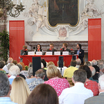 Podiumsdiskussion am zweiten Tag der Ökumenischen Sommerakademie 2019 im Stift Kremsmünster
