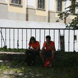 Pause im Schatten