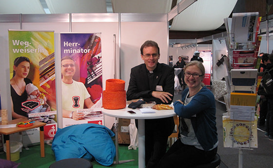 Diözese Linz auf der Berufsinformationsmesse Wels 2014 © Diözese Linz
